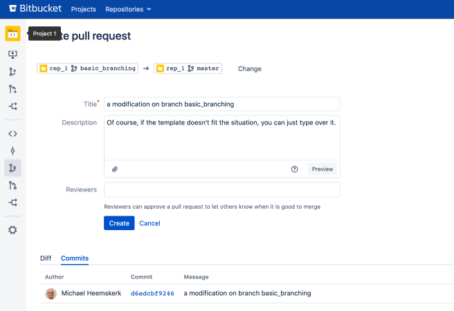 Pull Reqest Template for Bitbucket - Version history | Atlassian ...