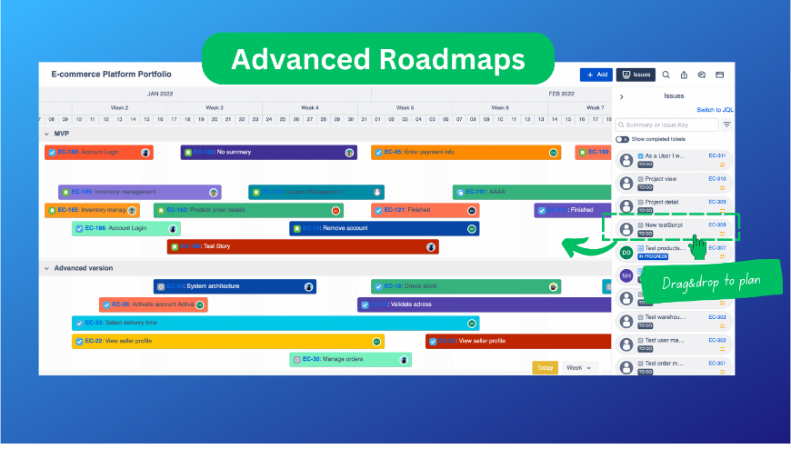 Product Roadmaps Structure, Timeline Gantt & Prioritization | Atlassian ...