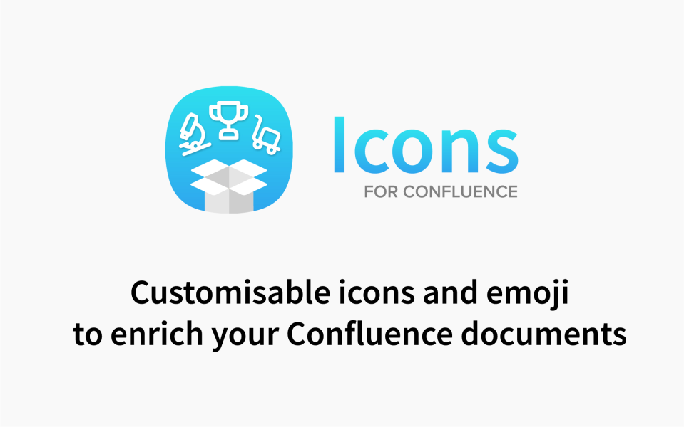 Icons for Confluence Atlassian Marketplace