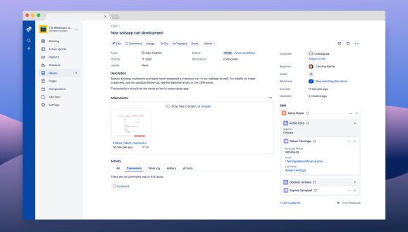 Jira Cloud For Crm Official Atlassian Marketplace