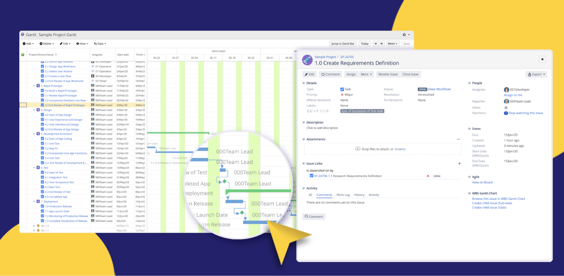 Wbs Gantt Chart Enterprise Project Management For Jira Atlassian Marketplace 8732