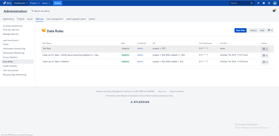 Data Protection And Security Toolkit For Jira Dlp Version History Atlassian Marketplace