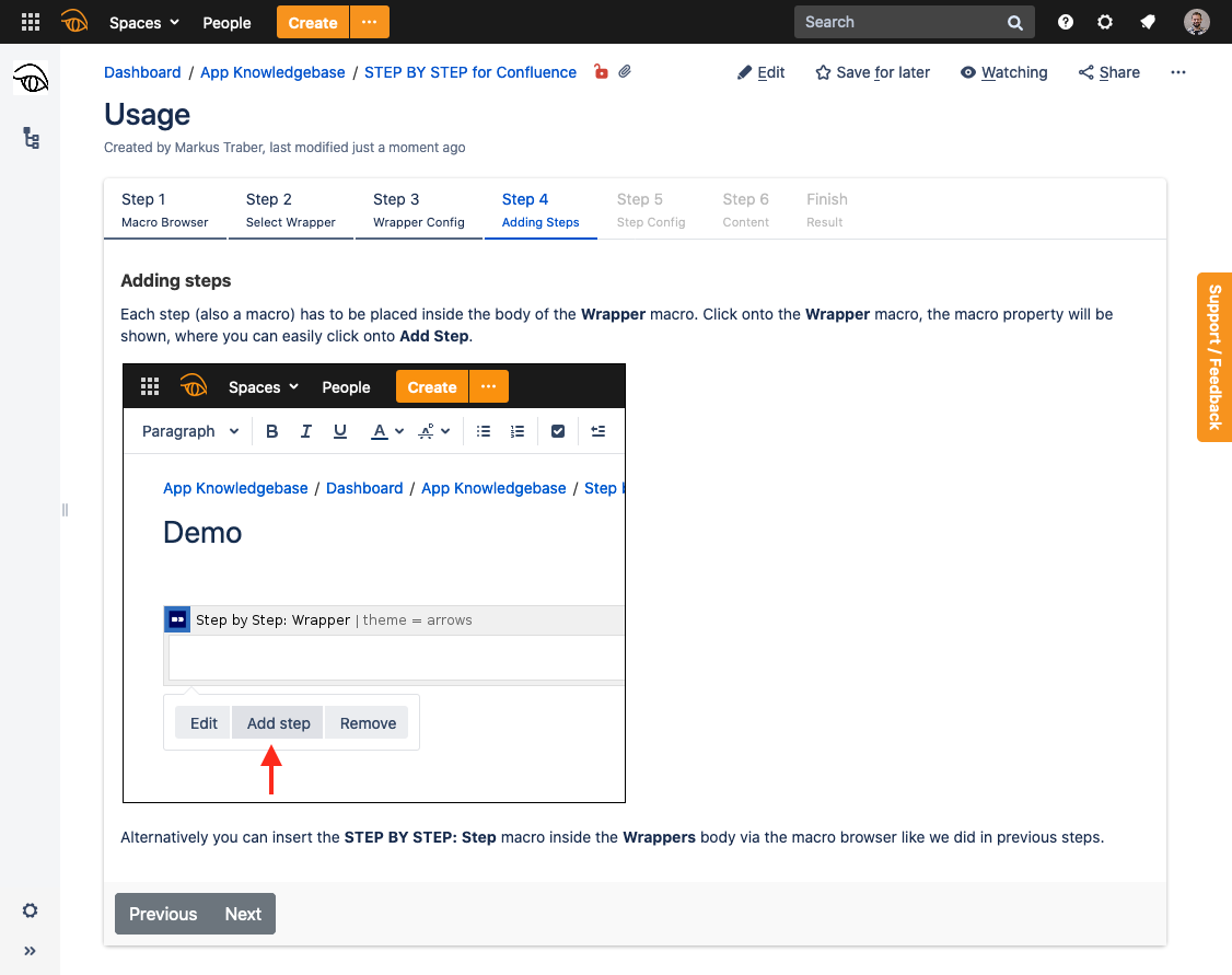 STEP BY STEP For Confluence | Atlassian Marketplace