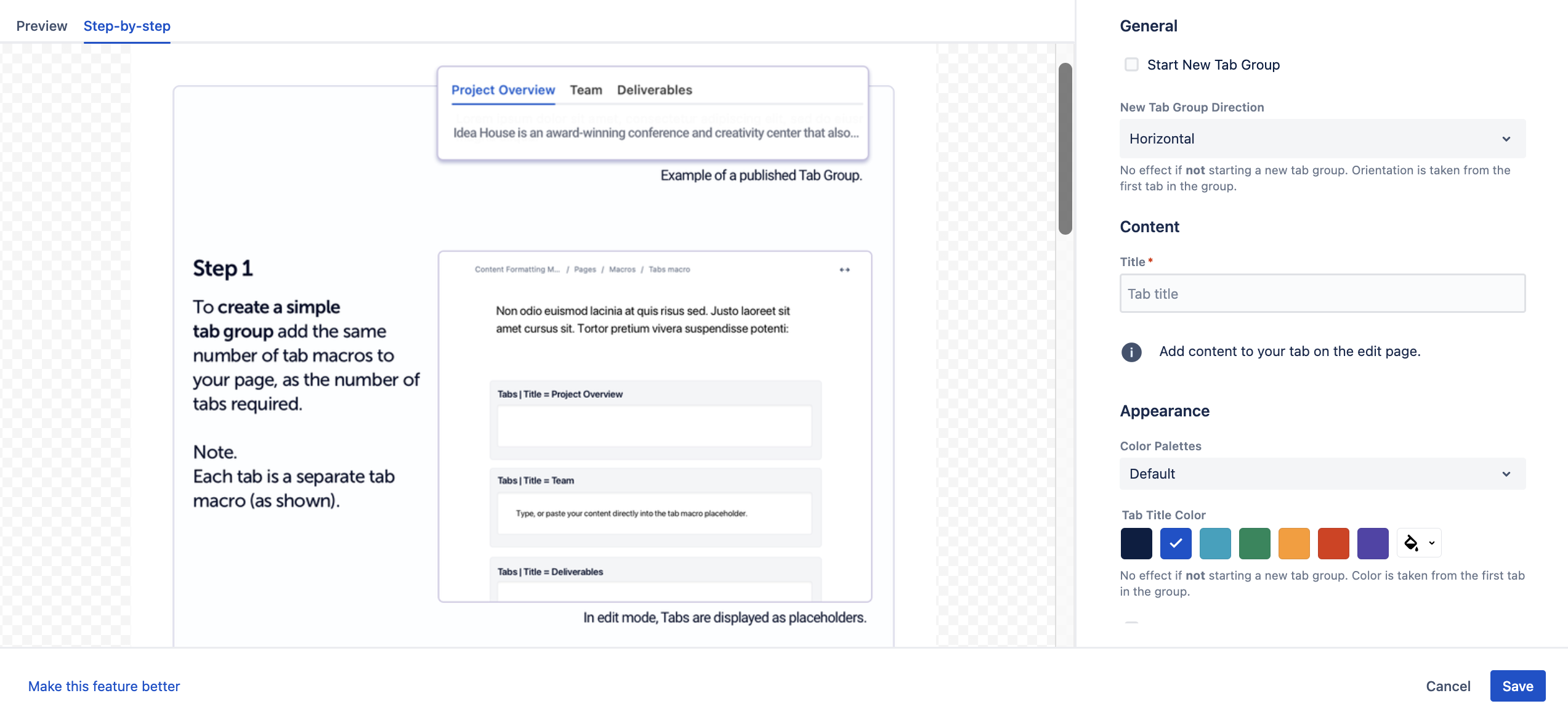 Tabs for Confluence Atlassian Marketplace