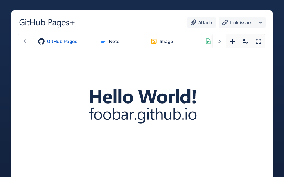 GitHub Pages+ For Jira | Atlassian Marketplace