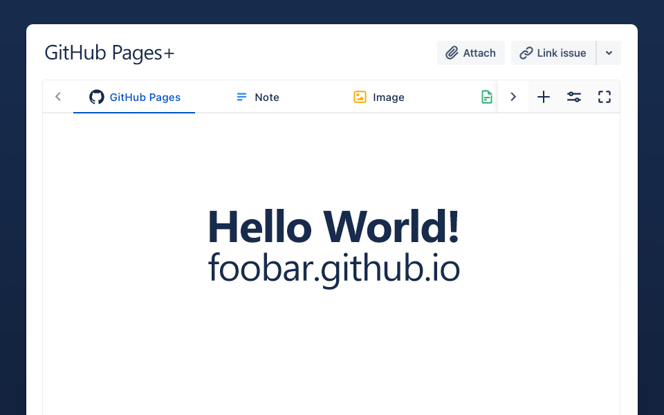 GitHub Pages+ for Jira | Atlassian Marketplace