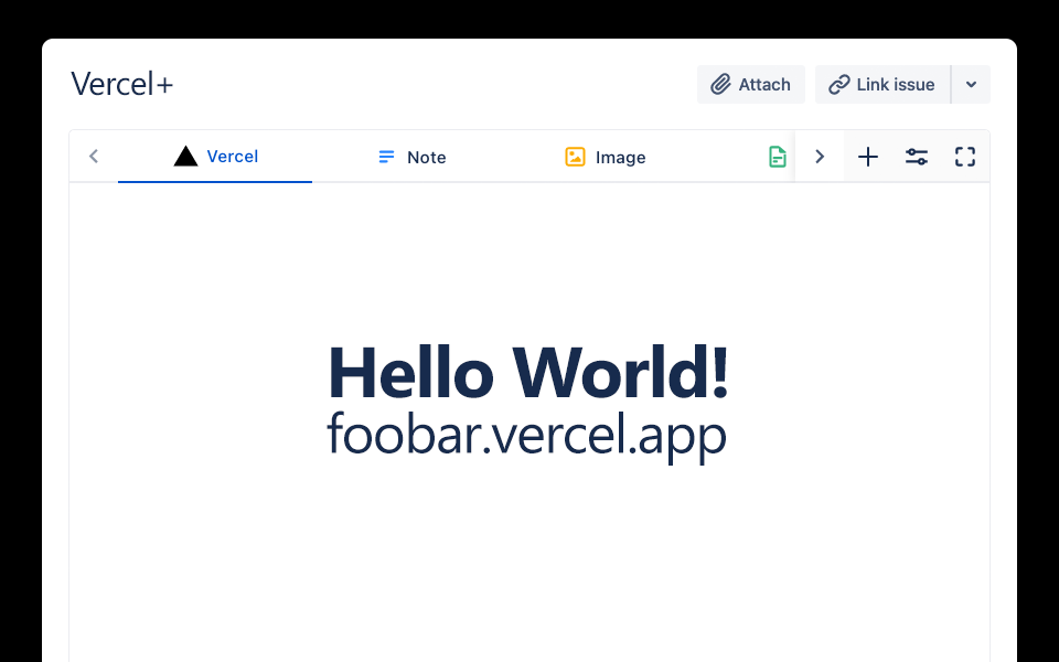 Vercel+ for Jira | Atlassian Marketplace