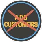 Hide "Add Customers" for JSM