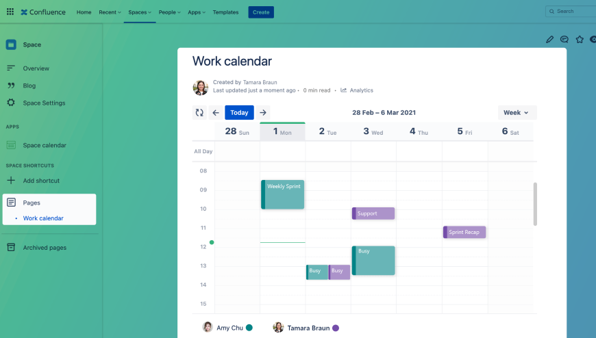 Outlook Calendars for Confluence  Atlassian Marketplace