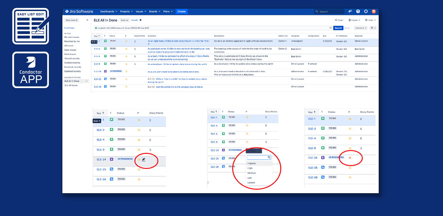 Easy List Edit (for Jira) Atlassian Marketplace