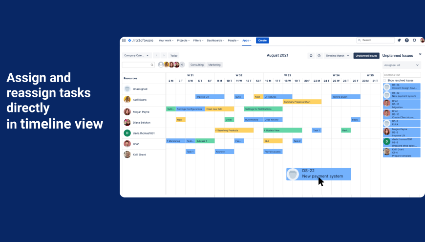 Calendar for Jira Team management Atlassian Marketplace