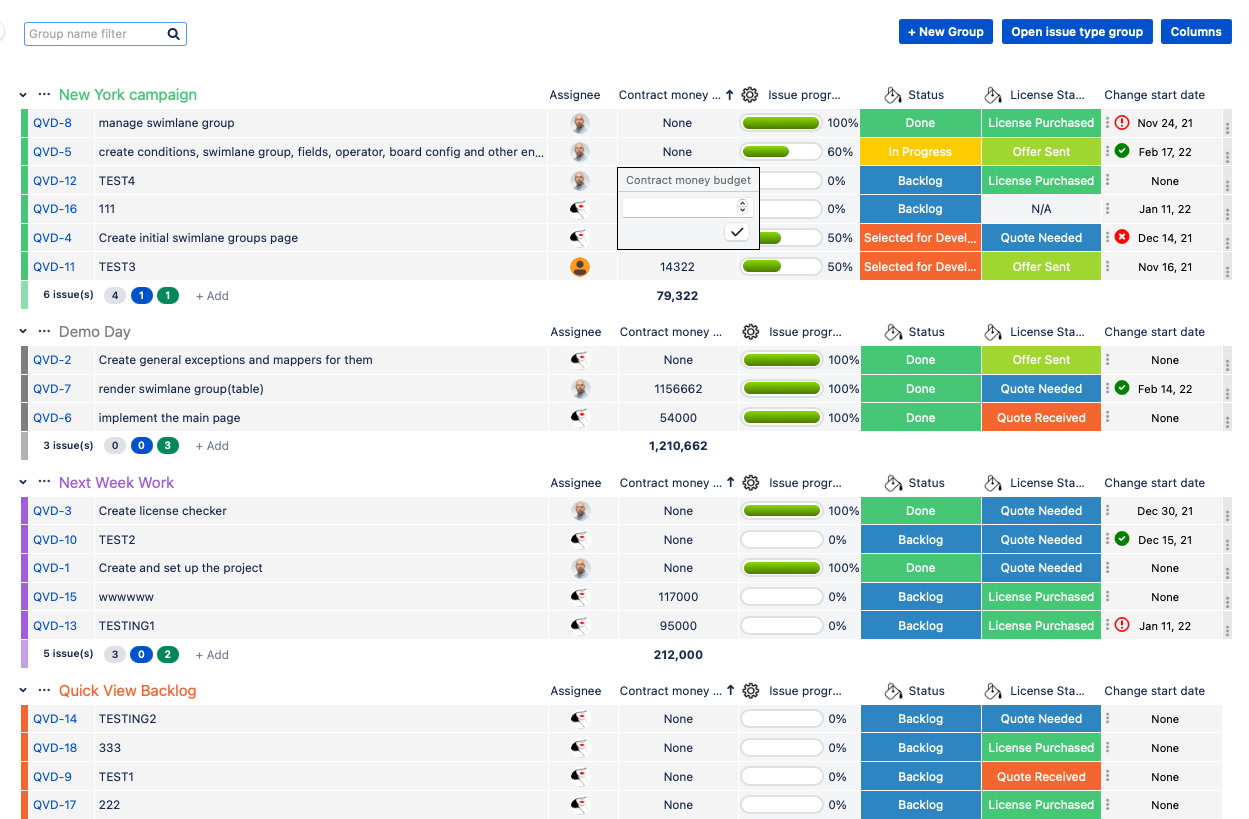 Quick View - Project Management Tool | Atlassian Marketplace