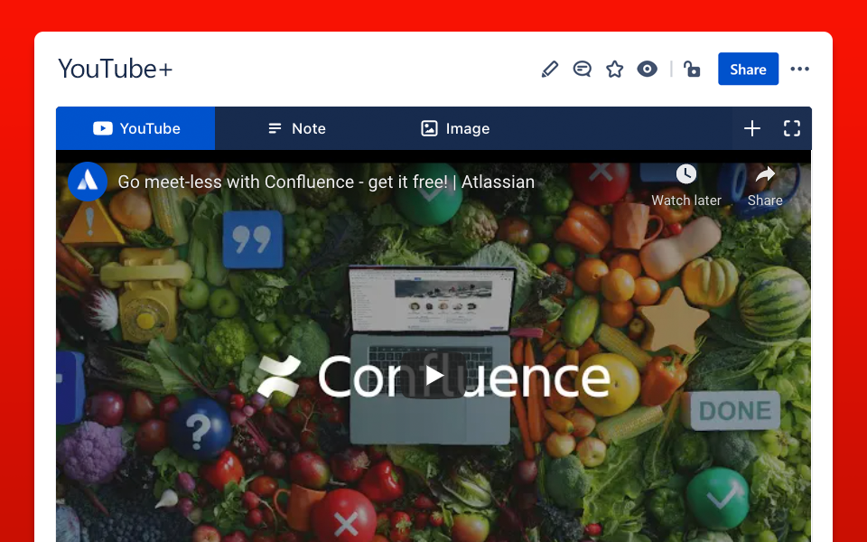 YouTube+ for Confluence Atlassian Marketplace
