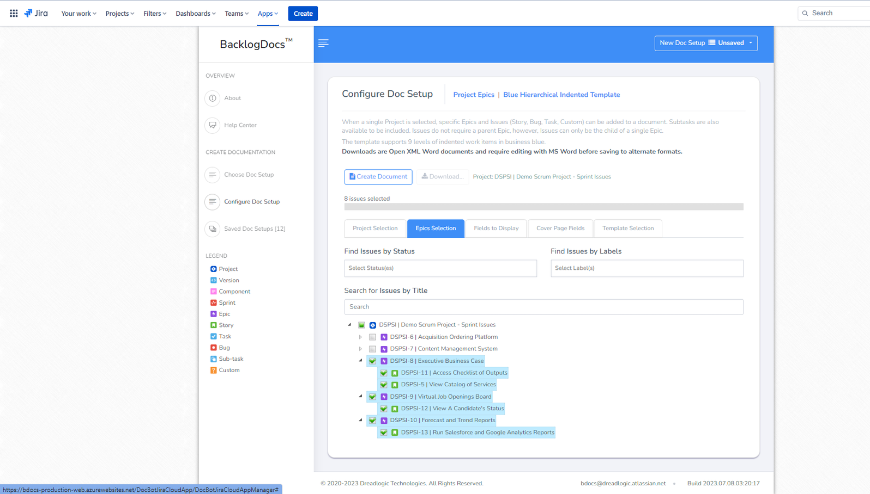 BacklogDocs for Jira Cloud | Atlassian Marketplace