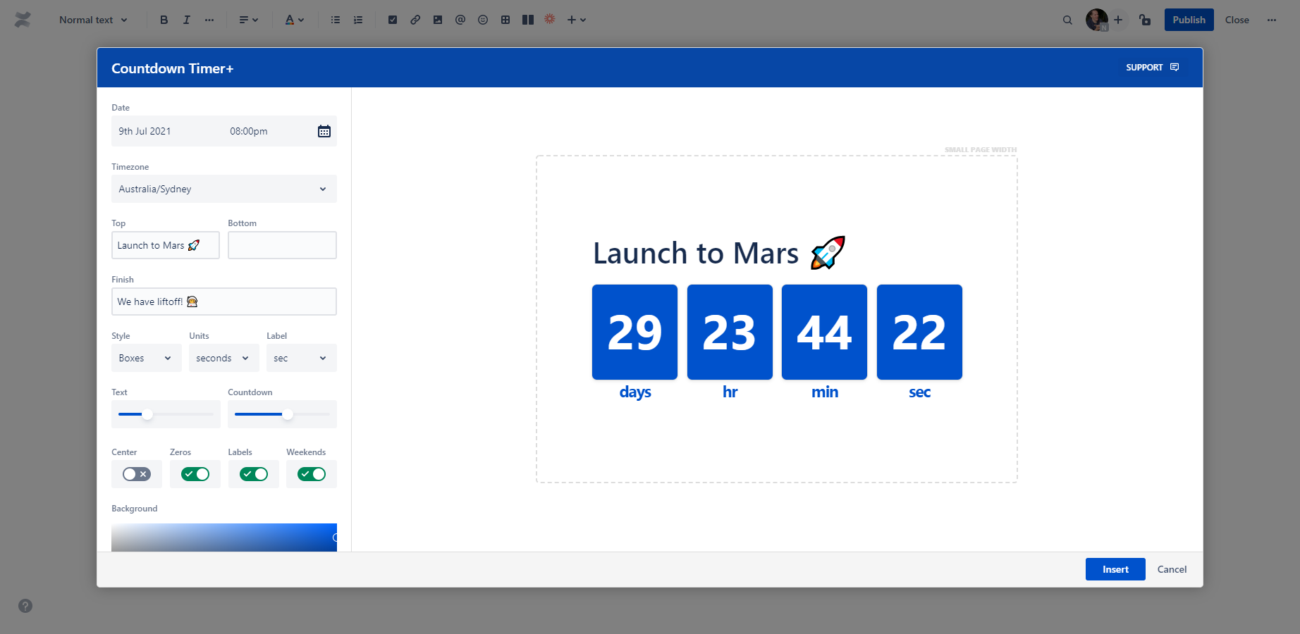 Countdown Timer For Confluence Atlassian Marketplace