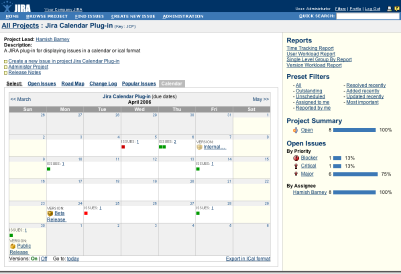 Jira Calendar Plugin Version history Atlassian Marketplace