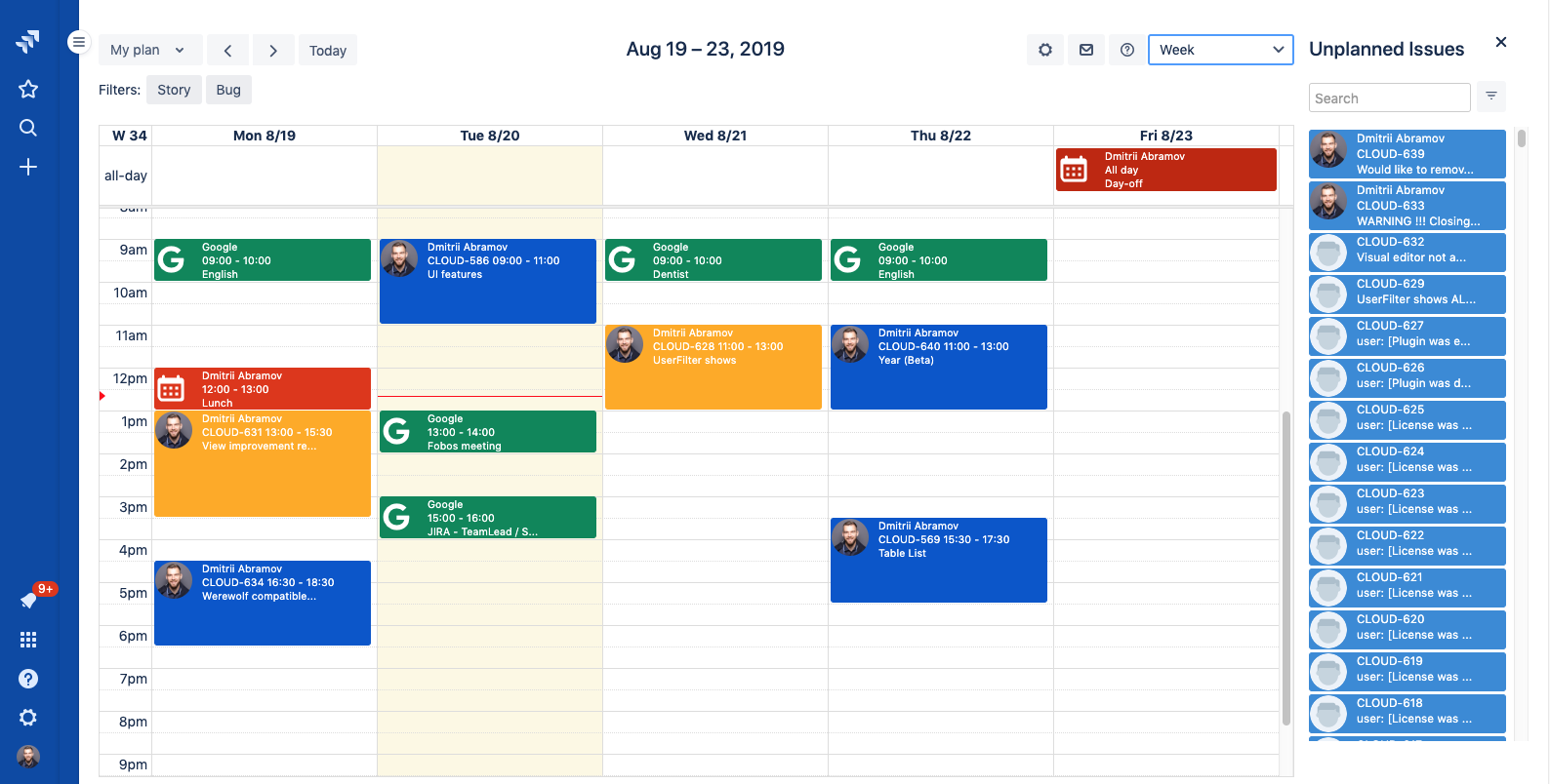 Calendar for Jira Plan Team Activities Atlassian Marketplace