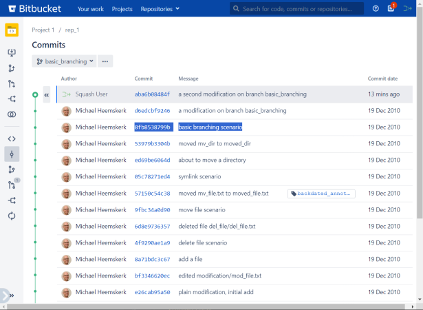 Pull Request Squash Button for Bitbucket - Version history | Atlassian ...