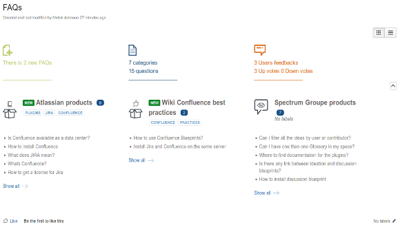 FAQ for Confluence | Atlassian Marketplace