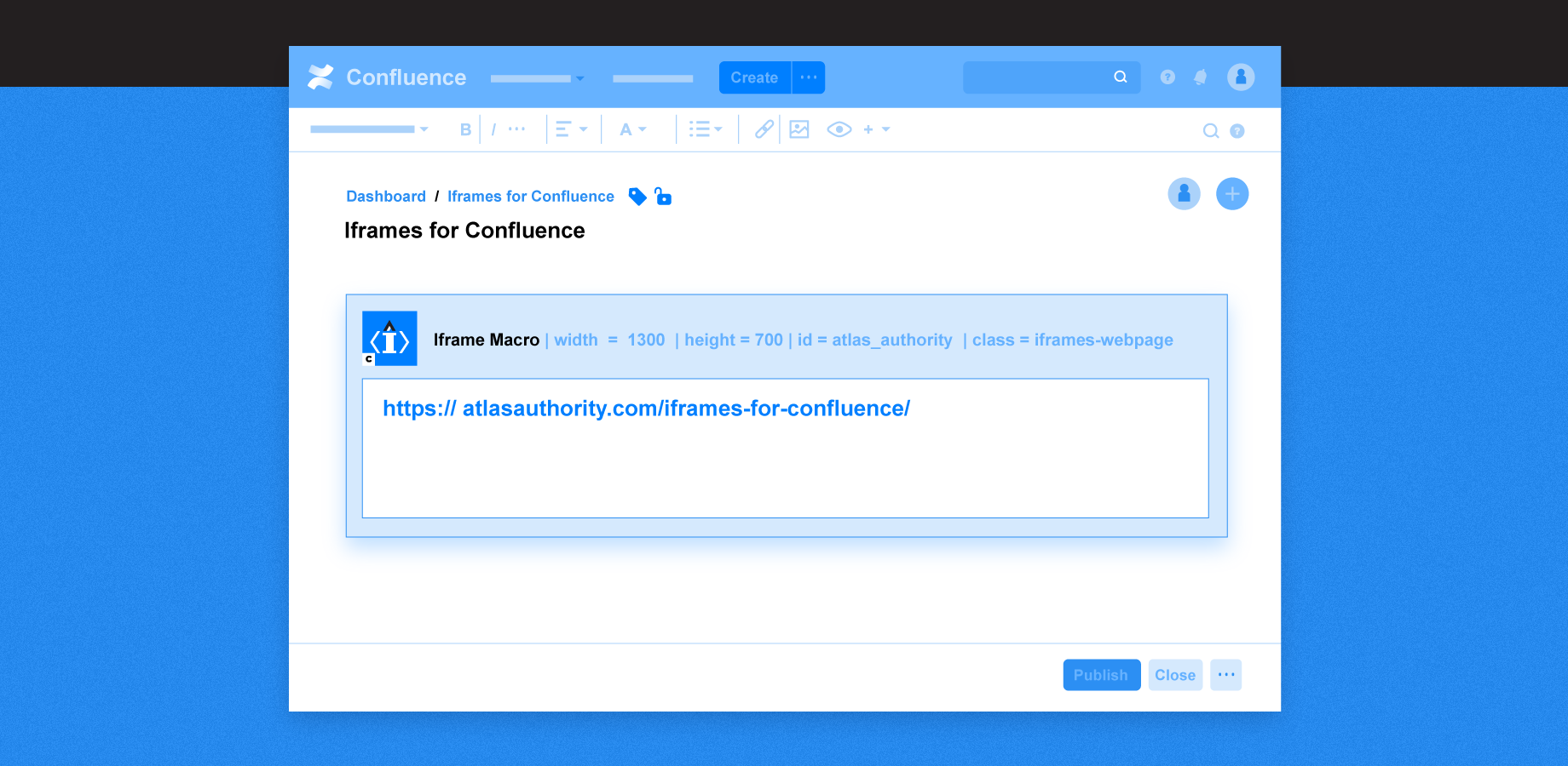 Iframes for Confluence Atlassian Marketplace