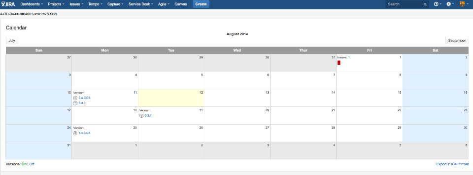 Jira Calendar Plugin Atlassian Marketplace