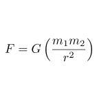 Math Formula with LaTex
