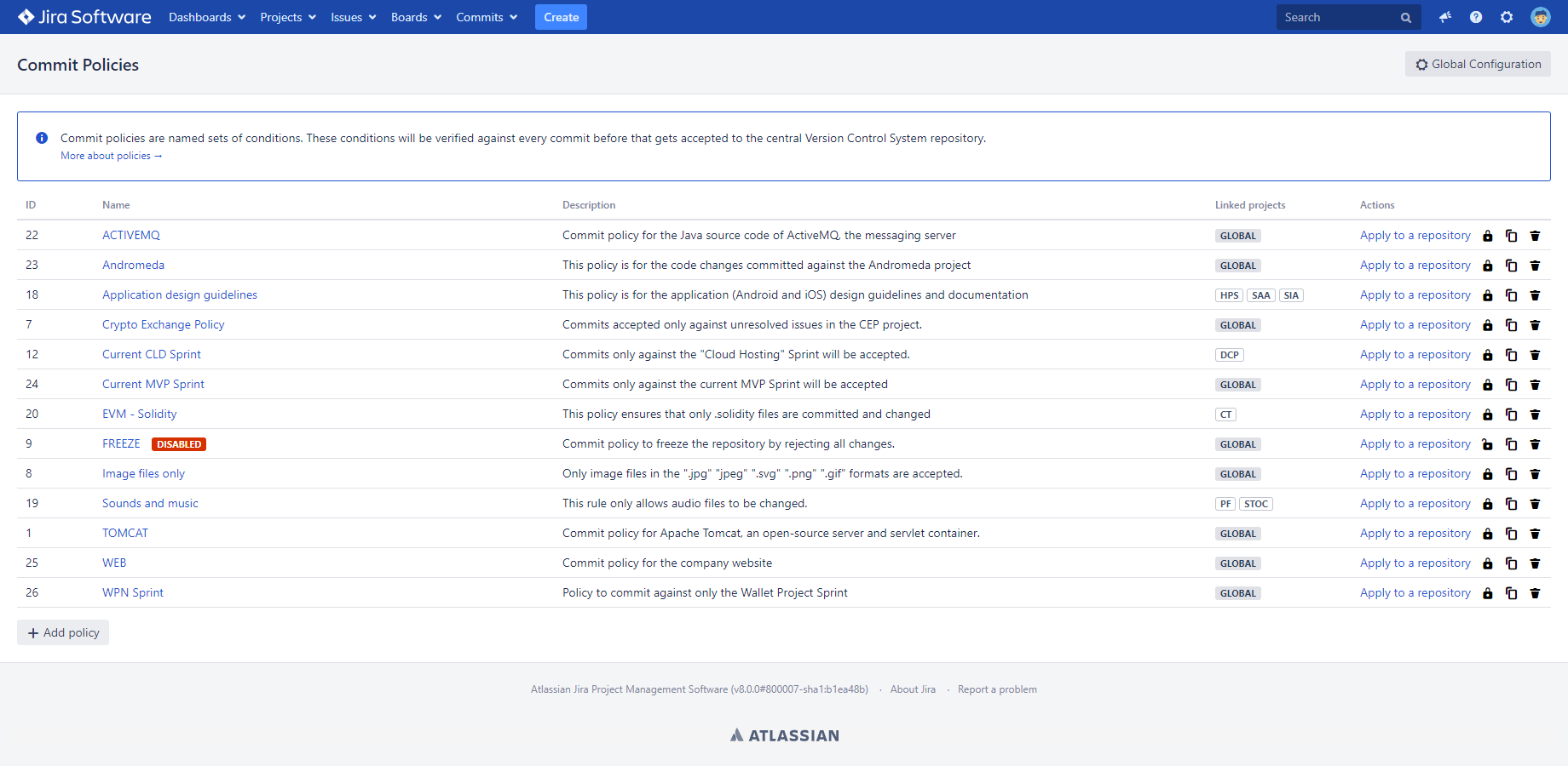 Better Commit Policy For Jira (Git, Subversion And More!) | Atlassian ...