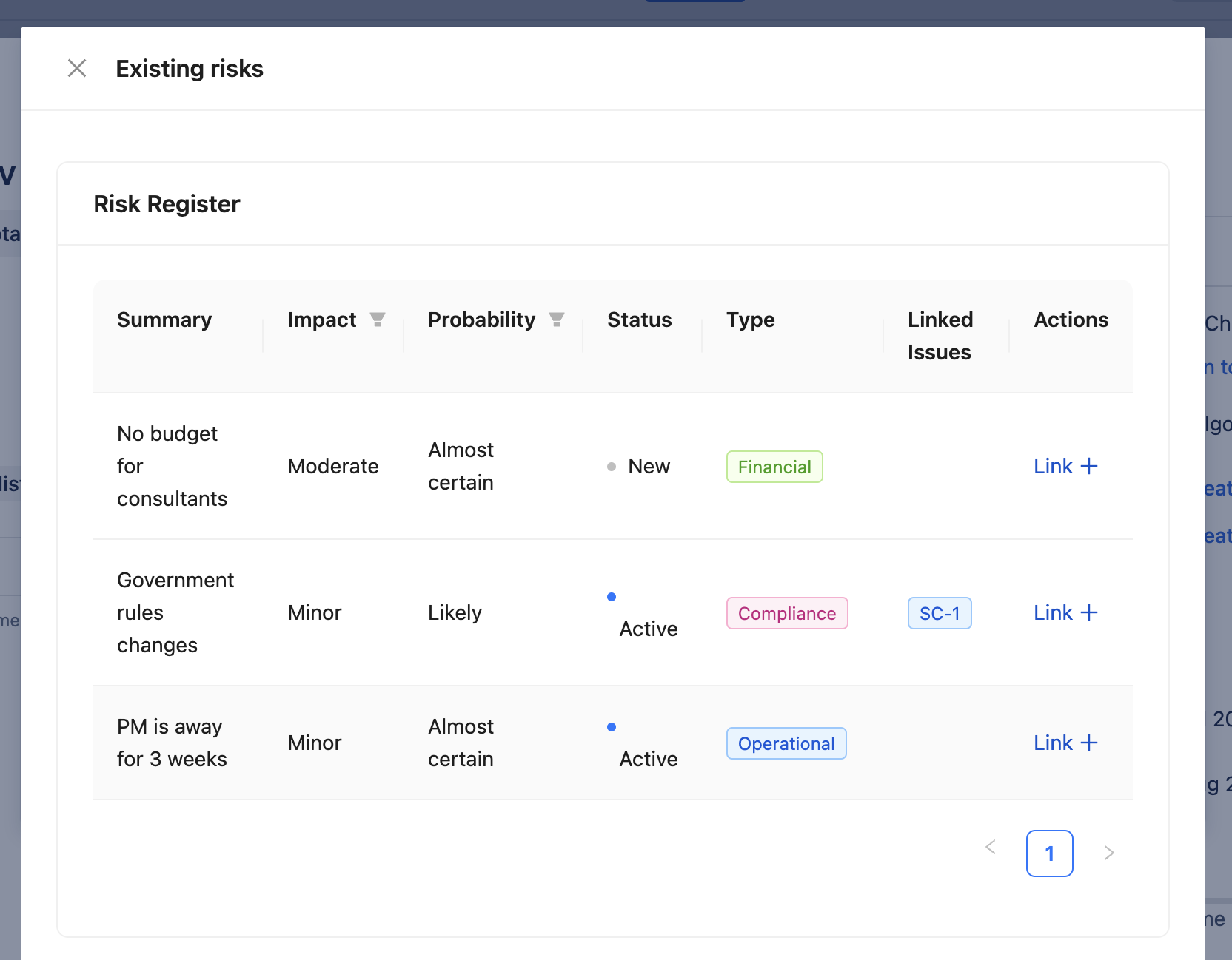 Risk Dashboard: Matrix, Register and Board for Jira | Atlassian Marketplace