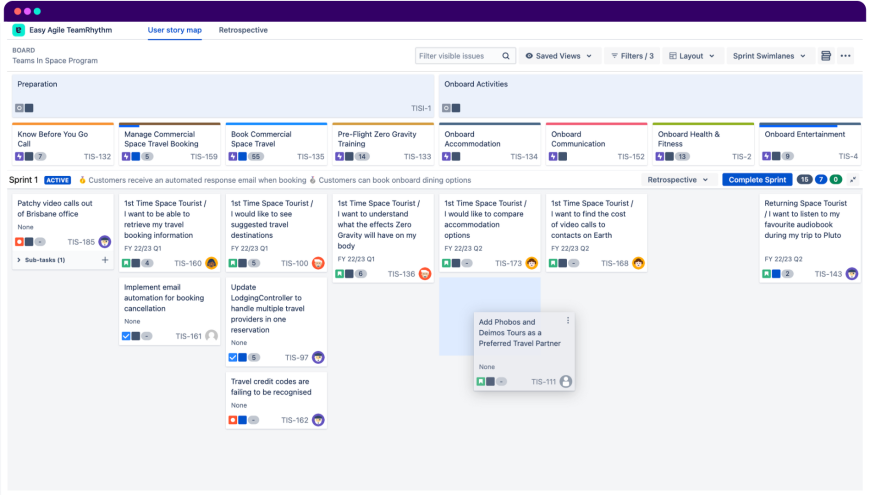 Easy Agile TeamRhythm (formerly User Story Maps) | Atlassian Marketplace