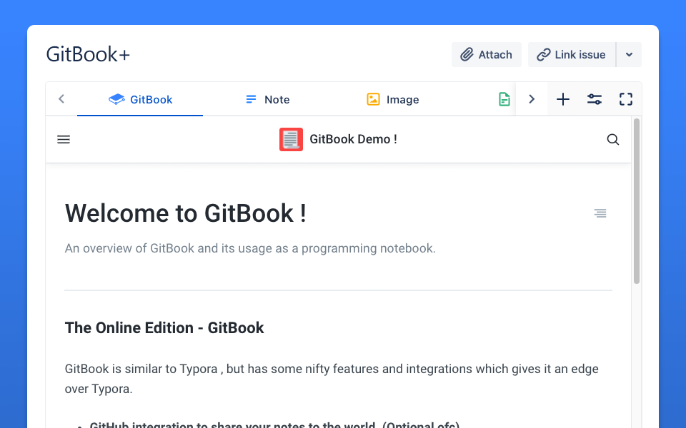 GitBook documentation software