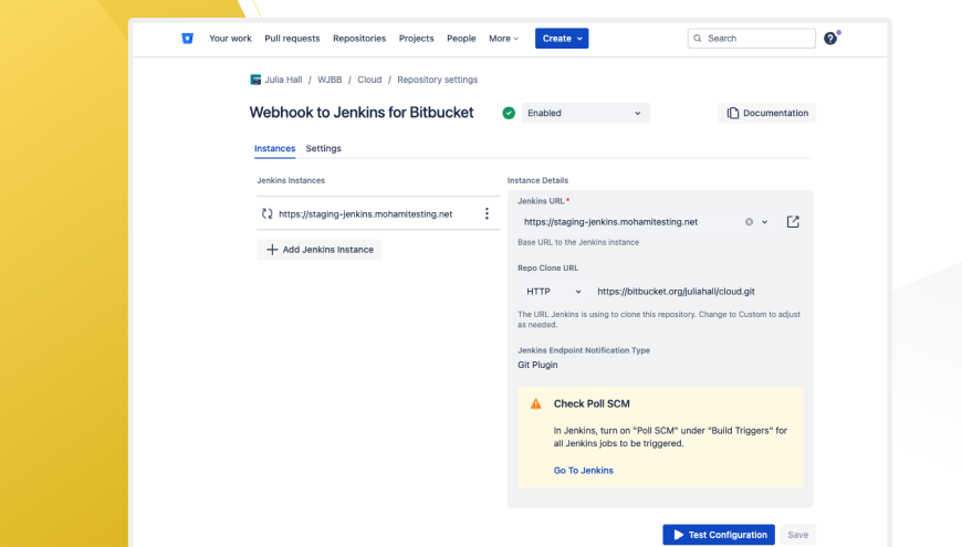 Webhook To Jenkins For Bitbucket | Atlassian Marketplace