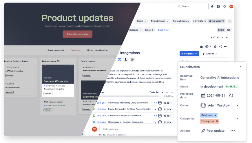 LaunchNotes | Atlassian Marketplace