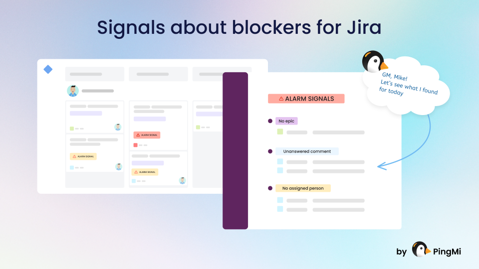 Signals about blockers for Jira Atlassian Marketplace