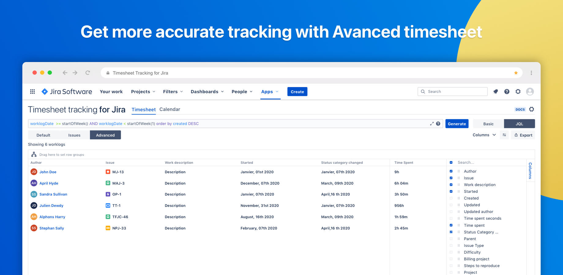 Timesheet Tracking for Jira Atlassian Marketplace