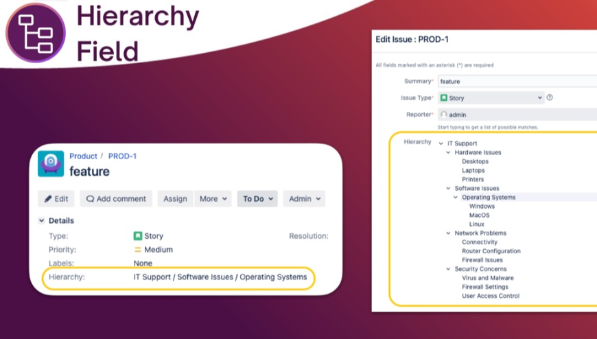 Multilevel Cascading Hierarchy Field | Atlassian Marketplace